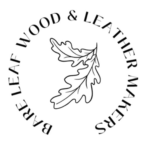 Bare Leaf Wood and Leather