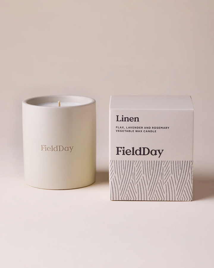 Classic Linen Candle