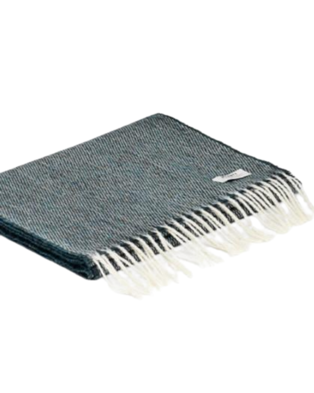 Merino Lambswool Scarf in Sea Green