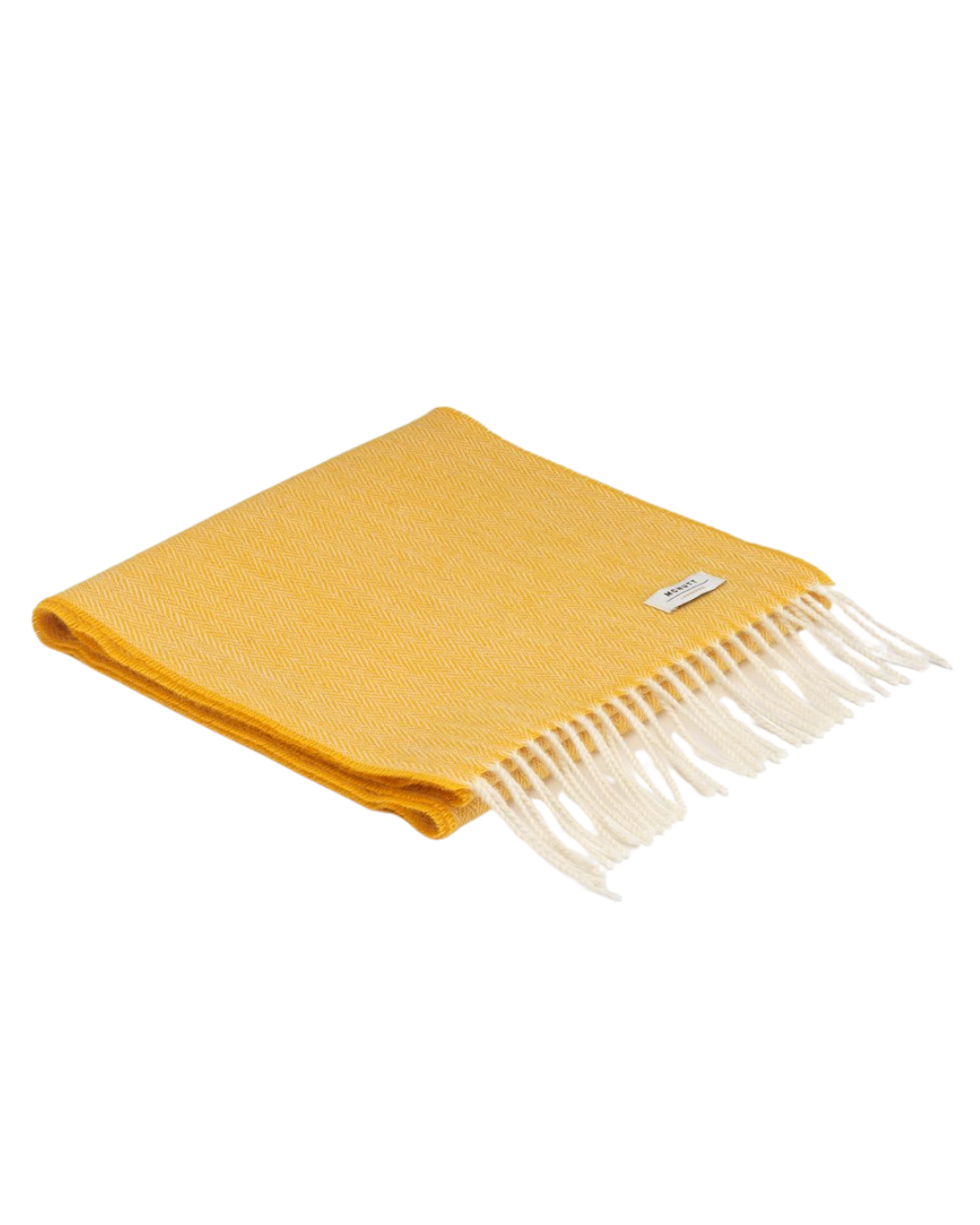 Lambswool Scarf in Sunflower