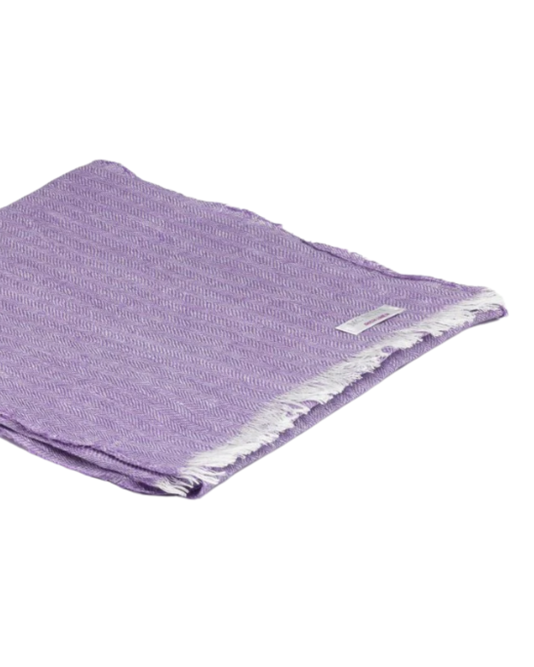 Irish Linen Scarf In Lilac