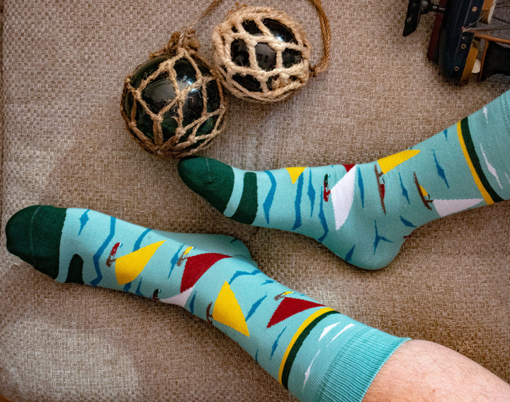 'Ahoy'  socks