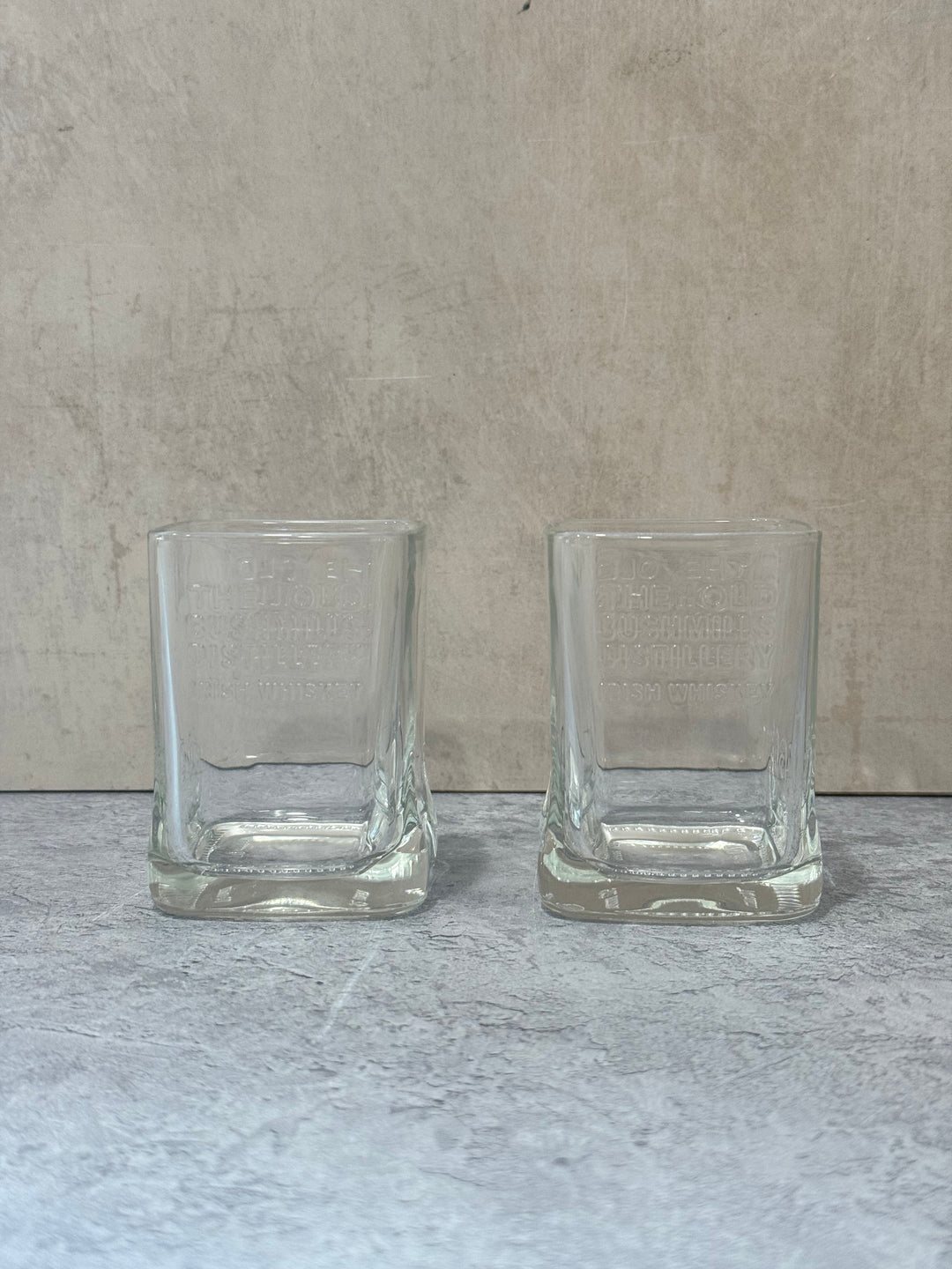 Branded Bottle Base Glass Tumbler