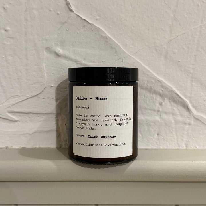 Home Candle in Irish Whiskey