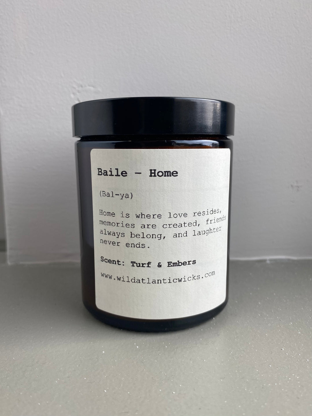 Home Candle in Turf & Embers