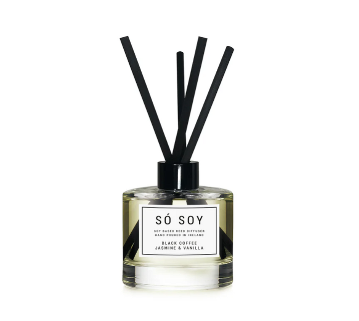 Black Coffee, Jasmine & Vanilla Reed Diffuser