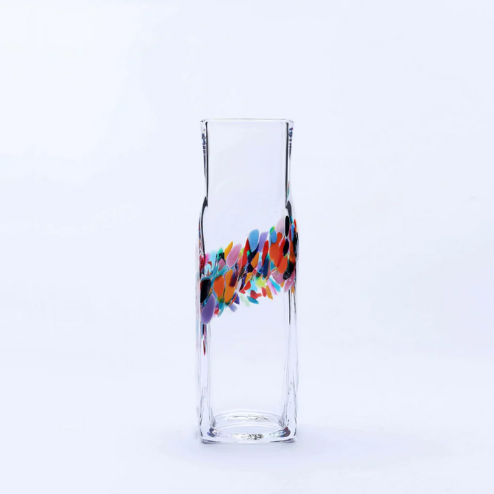 Festival Glass Square Vase - Medium