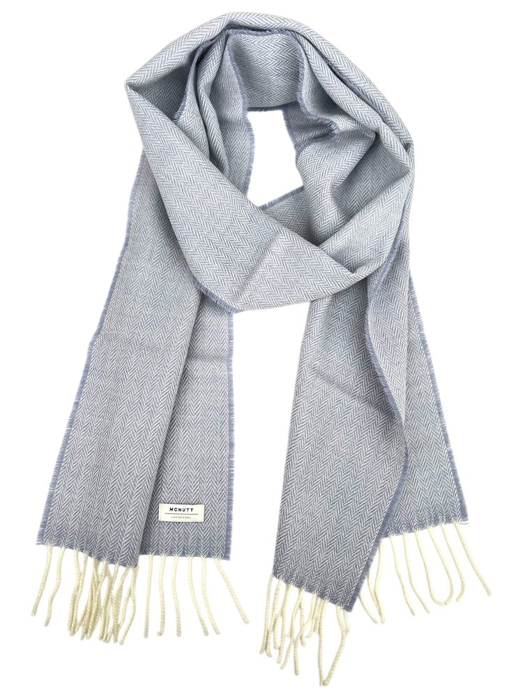 Merino Lambswool Scarf in Smoke