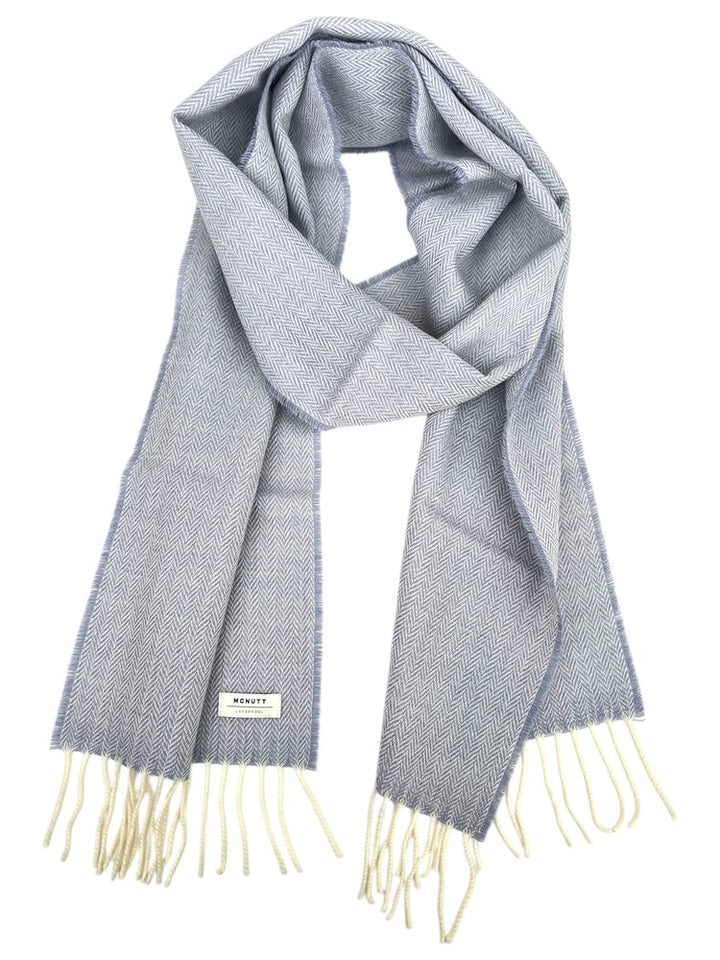 Merino Lambswool Scarf in Smoke
