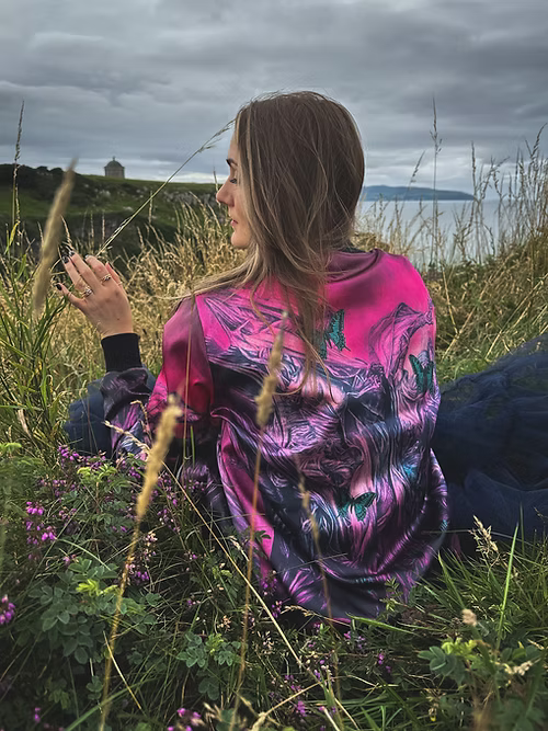 Banshee Dark Rose Bomber