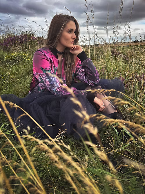 Banshee Dark Rose Bomber