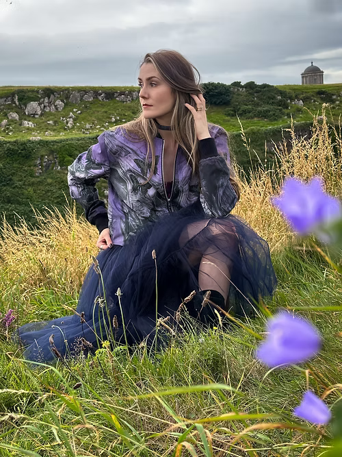 Banshee Dark Rose Bomber