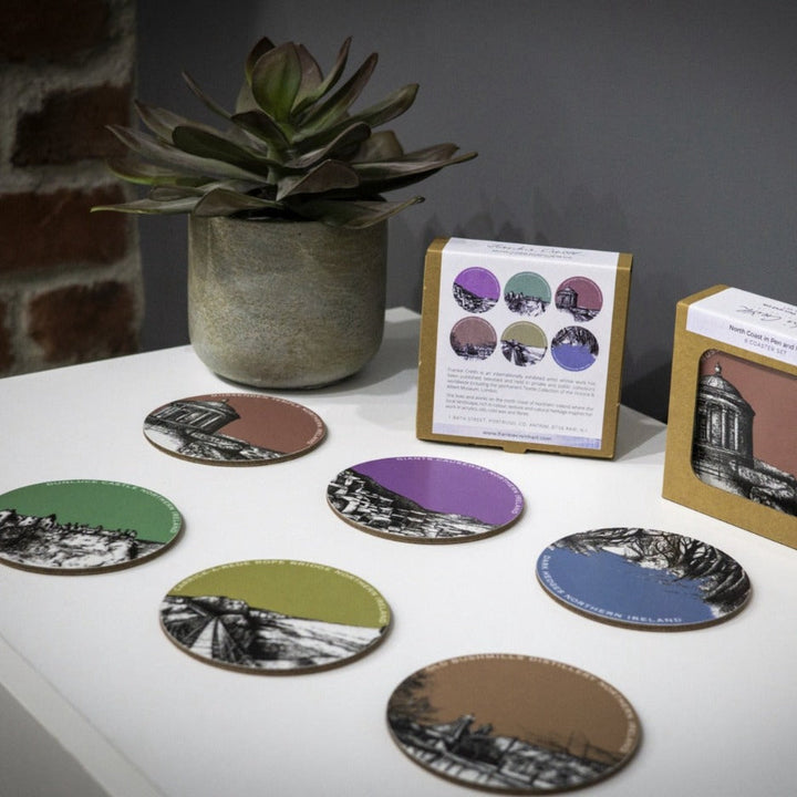 North Coast Pen & Ink Coasters