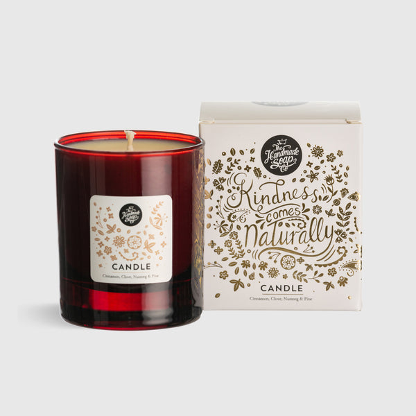Winter Candle In Cinnamon, Clove, Nutmeg & Pine
