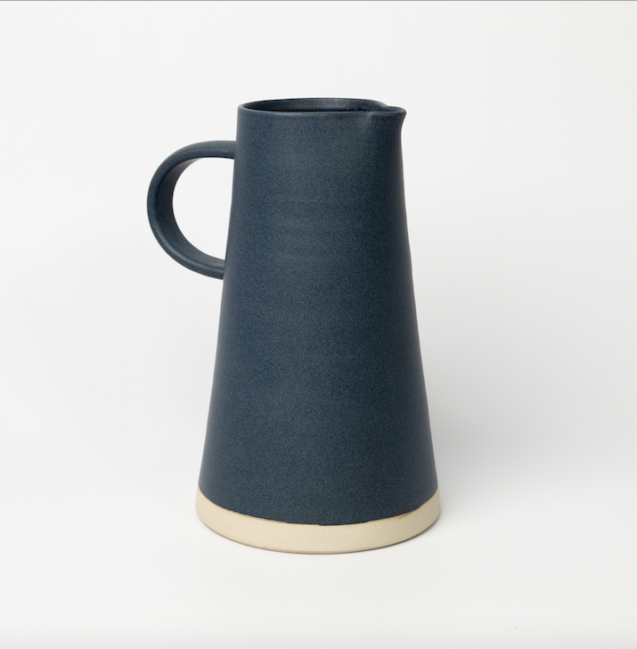 Large Charcoal Conical Jug