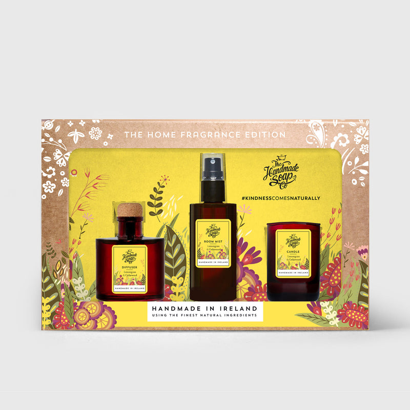 The Home Fragrance Edition Set In Lemongrass & Cedarwood