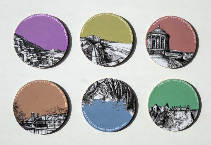 North Coast Pen & Ink Coasters