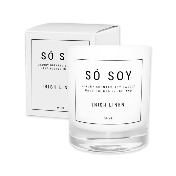 Irish Linen Candle