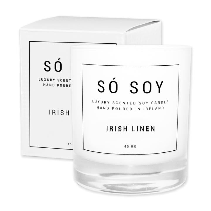 Irish Linen Candle