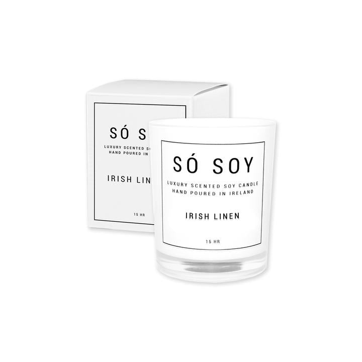 Irish Linen Candle