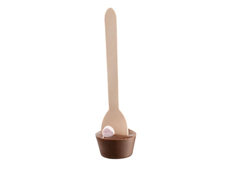 Artisan Hot Chocolate Stirrer - Milk Chocolate and Marshmallows