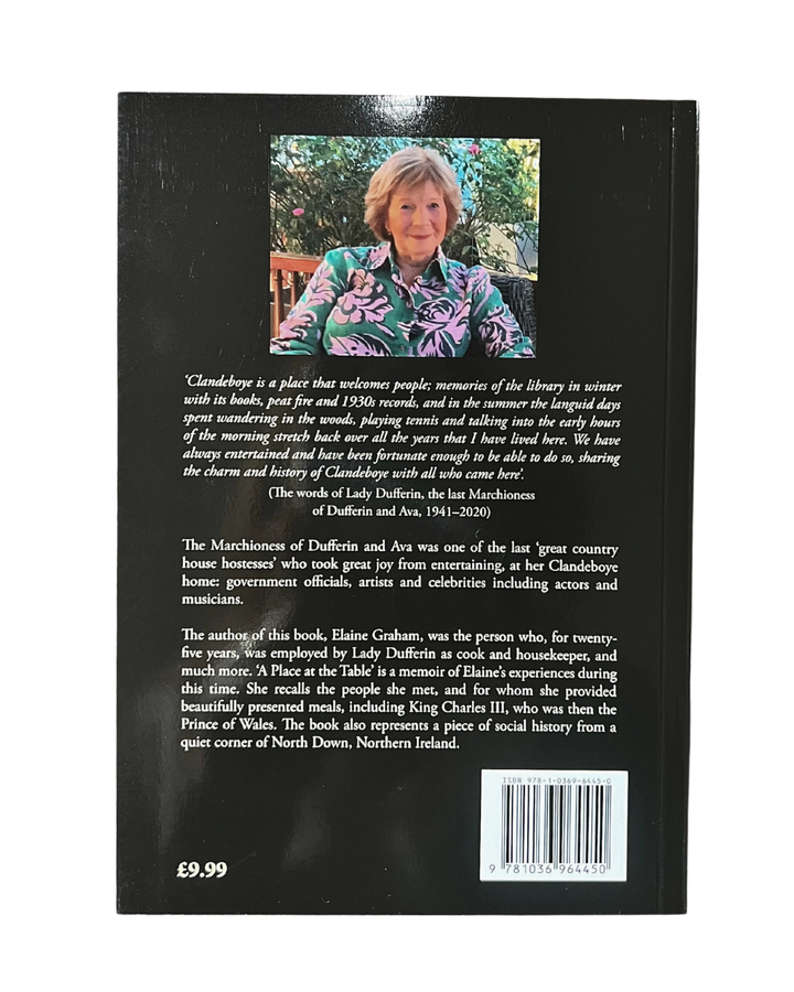 A Place At The Table, Book by Elaine Graham