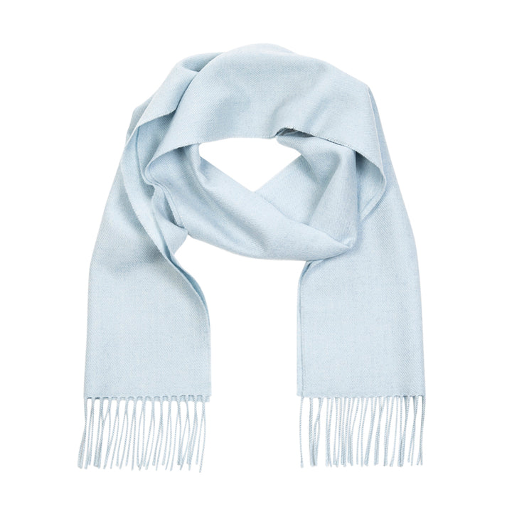 Merino Luxury Scarf in Ice Blue
