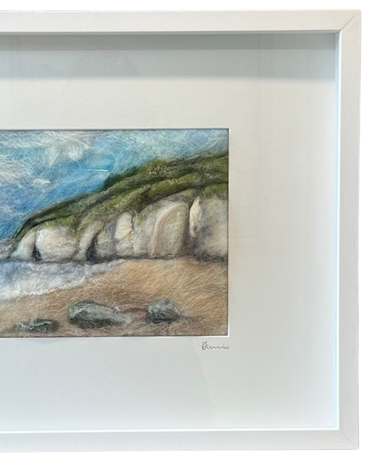White Rocks, Portrush – Original Felt Artwork