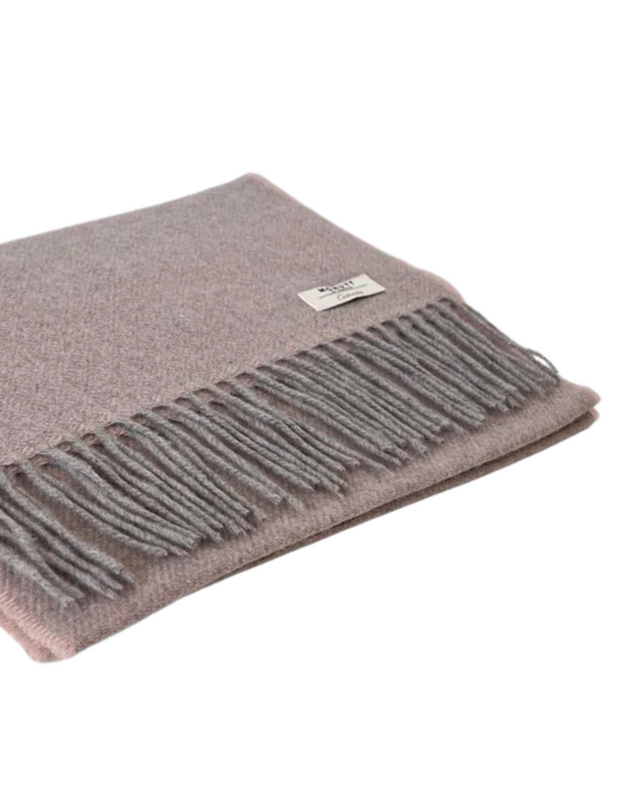 100% Cashmere Scarf in Smokey Pink