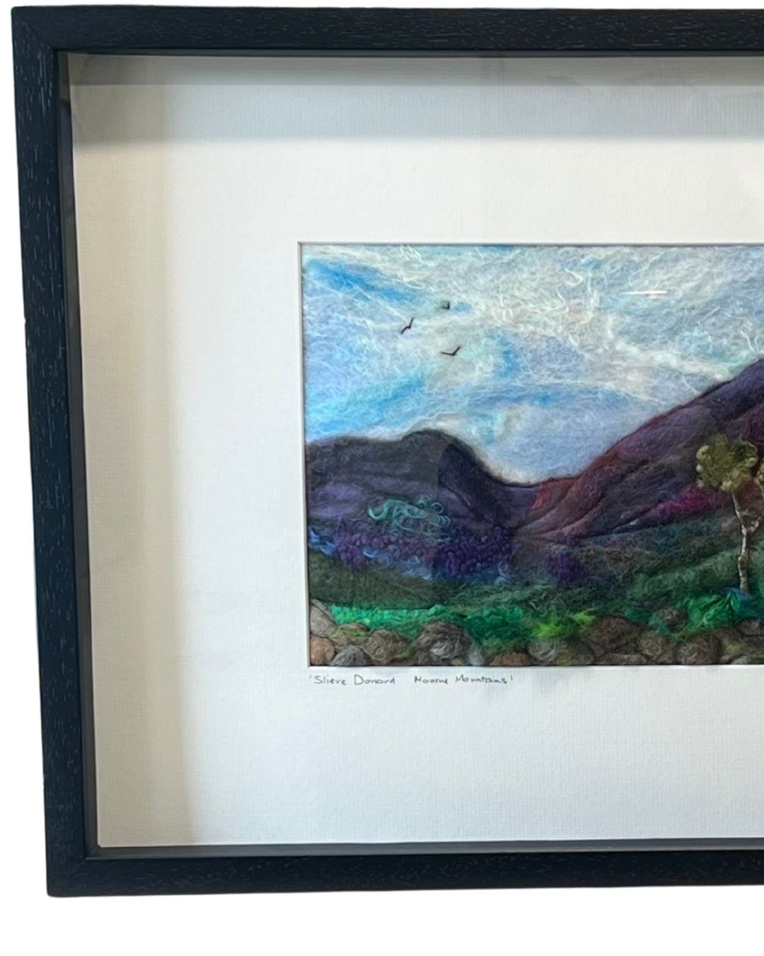 Slieve Donard, Mourne Mountains - Felt Art Original