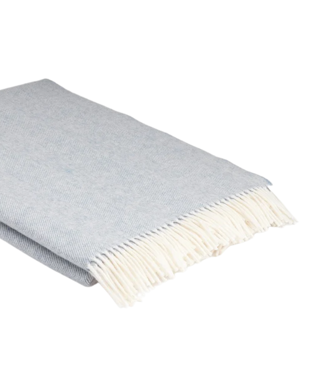 Merino Supersoft Throw in Smoke Grey