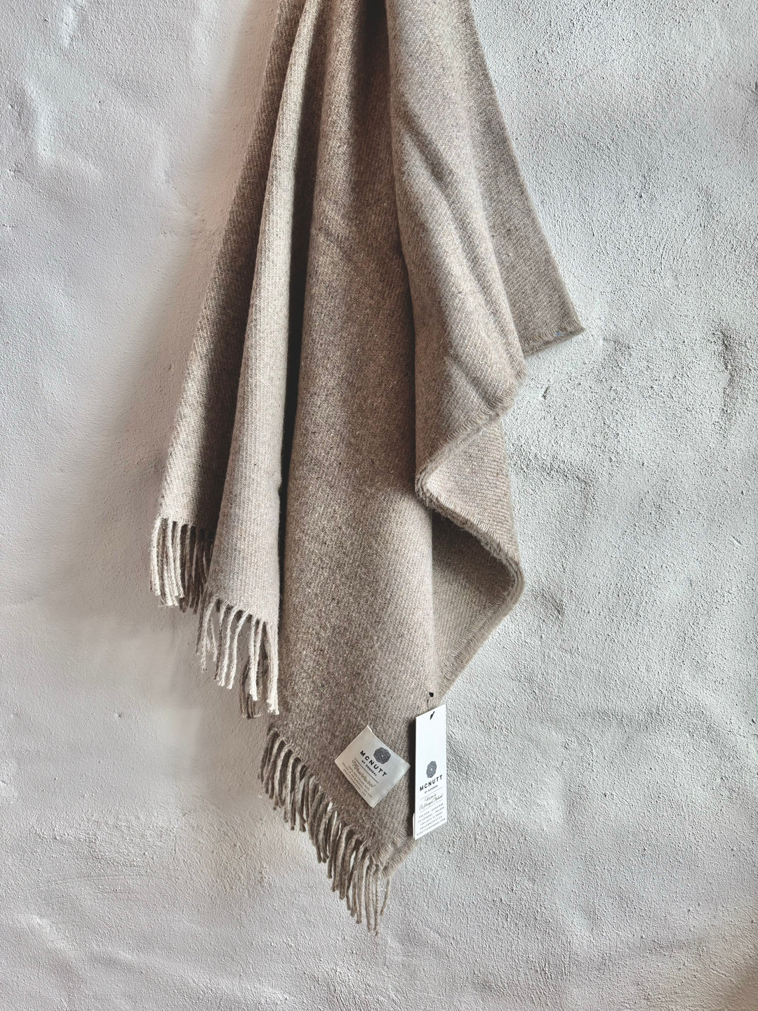 Forever Pebble Merino Throw