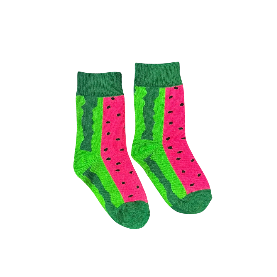 Fun Kids Watermelon Socks