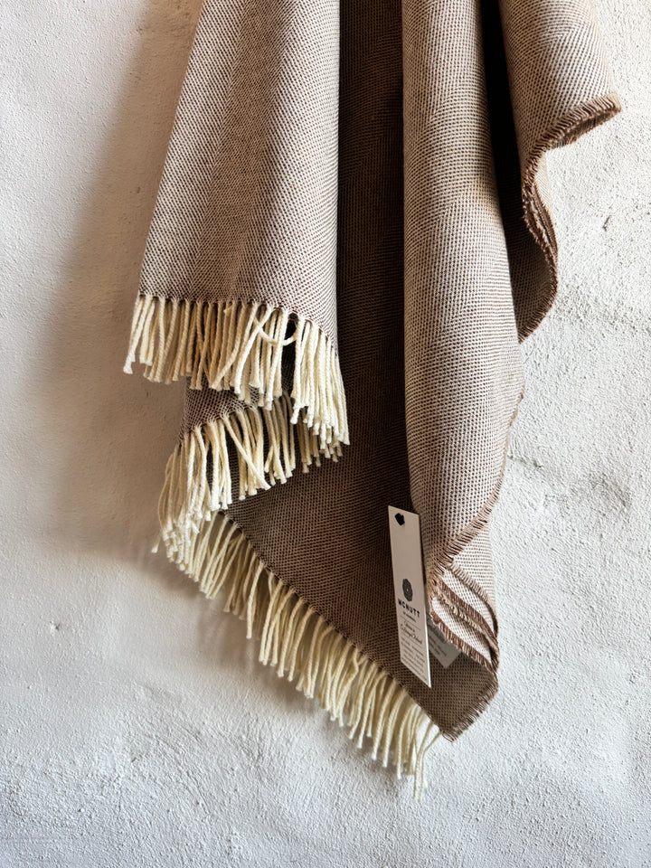 McNutt Throw supersoft spotted buttersco