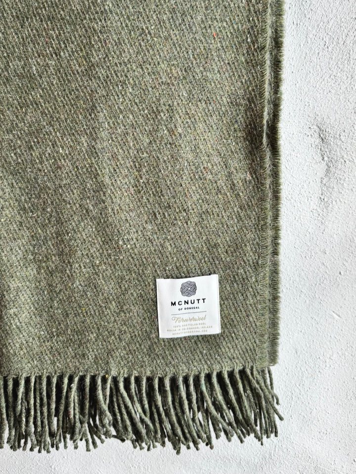 Forever Khaki Merino Throw