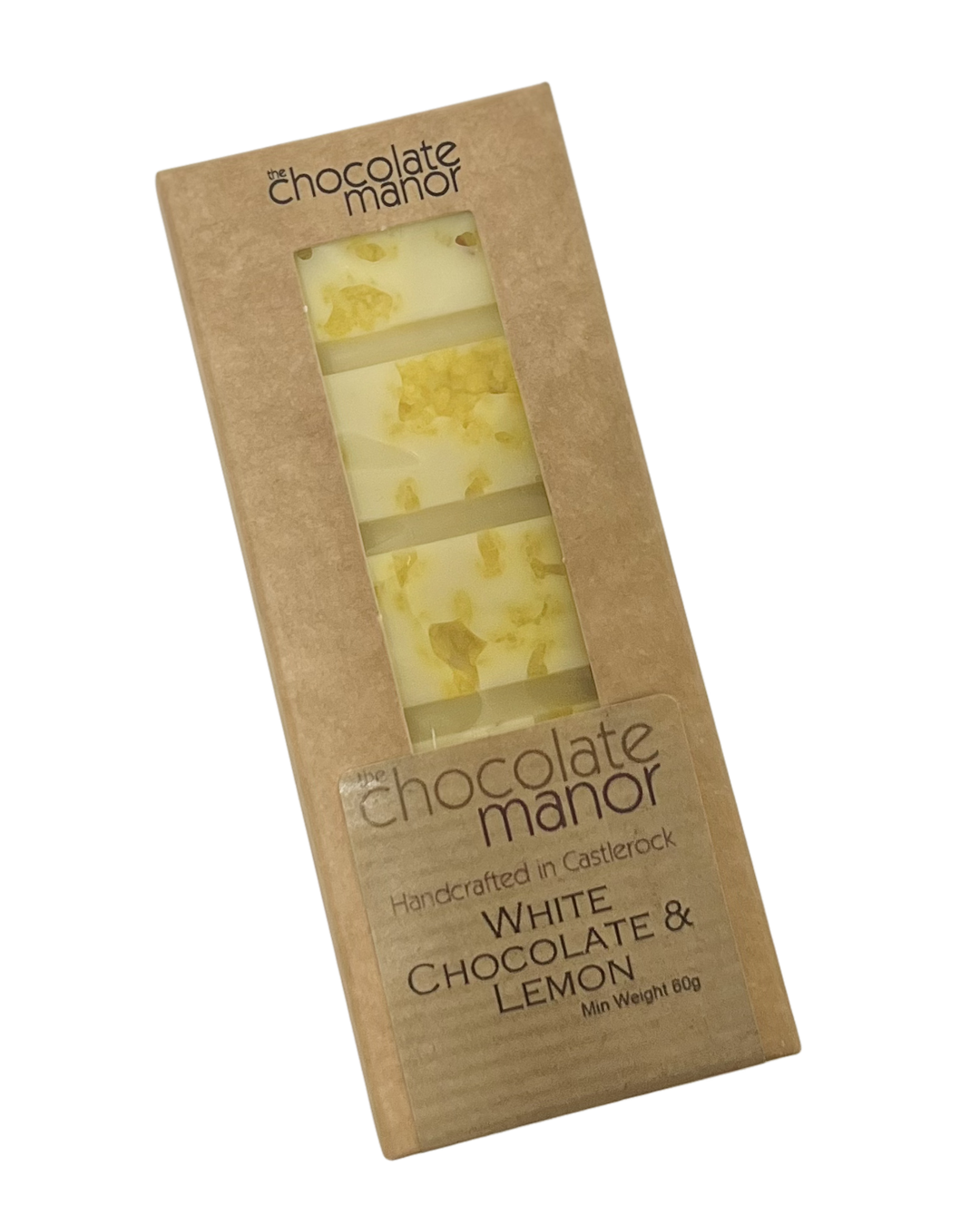 Artisan Chocolate Bar - White Chocolate & Lemon