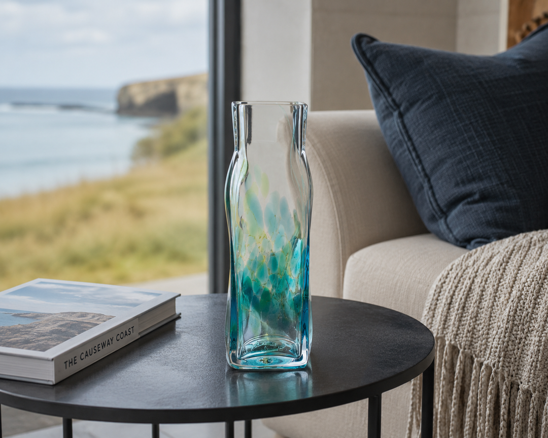 Seascape Square Vase, Medium