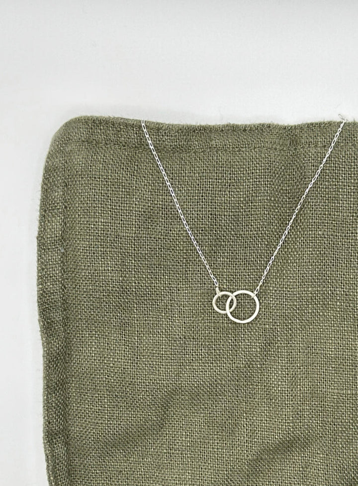 No. 88 You and Me Necklace - Silver