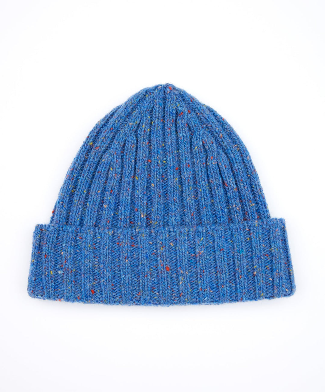 Lux Ribbed Hat In Marina Blue