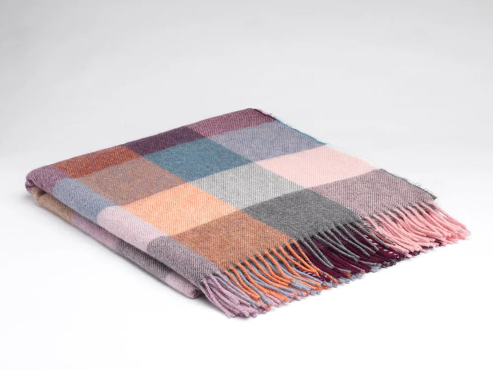 Alpaca Throw In Rose Dust Check