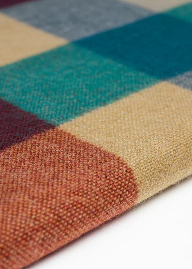 Alpaca Throw in Urban Block