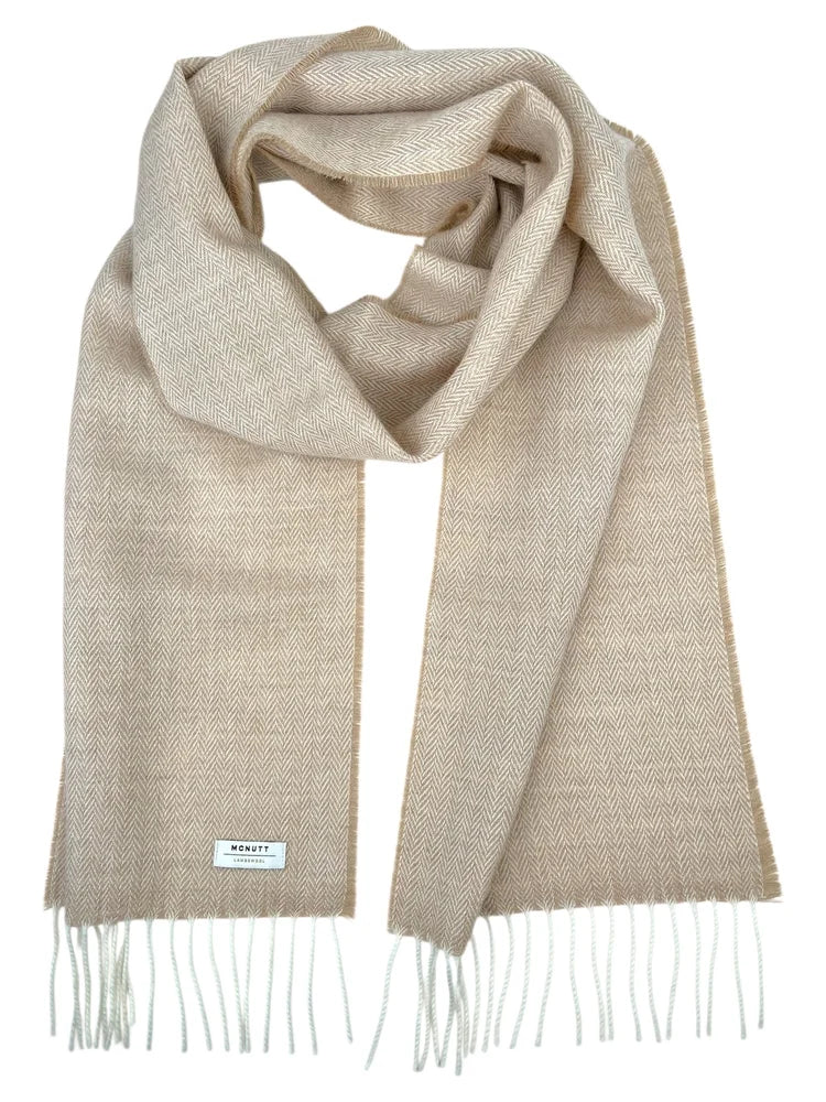 Merino Scarf in Basswood