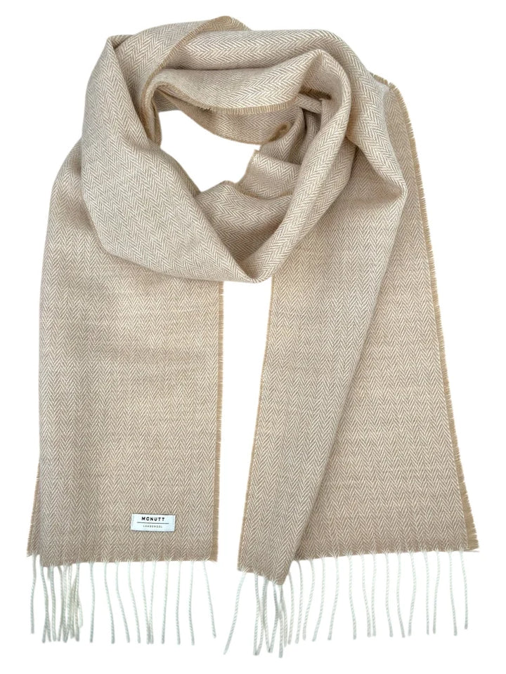 Merino Scarf in Basswood