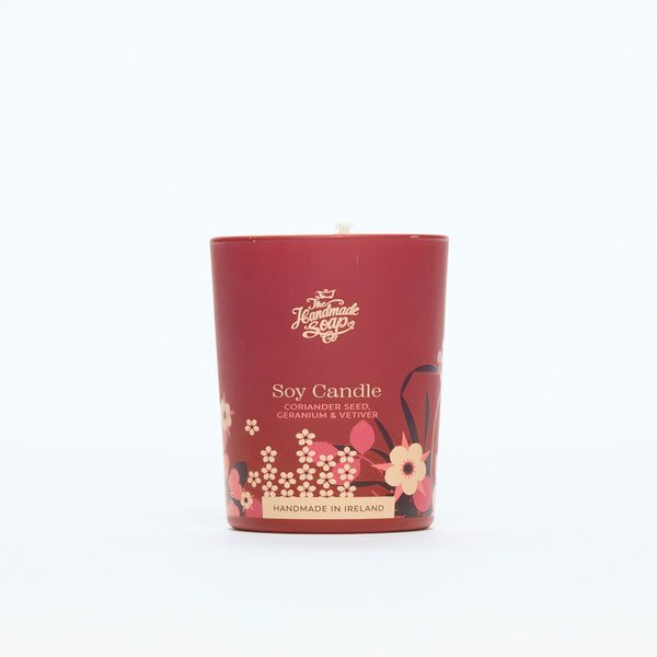 Scented Soy Candle - Coriander Seed, Geranium & Vetiver 70g