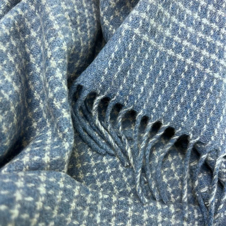 Cashmere & Merino Throw – Alpine Stream