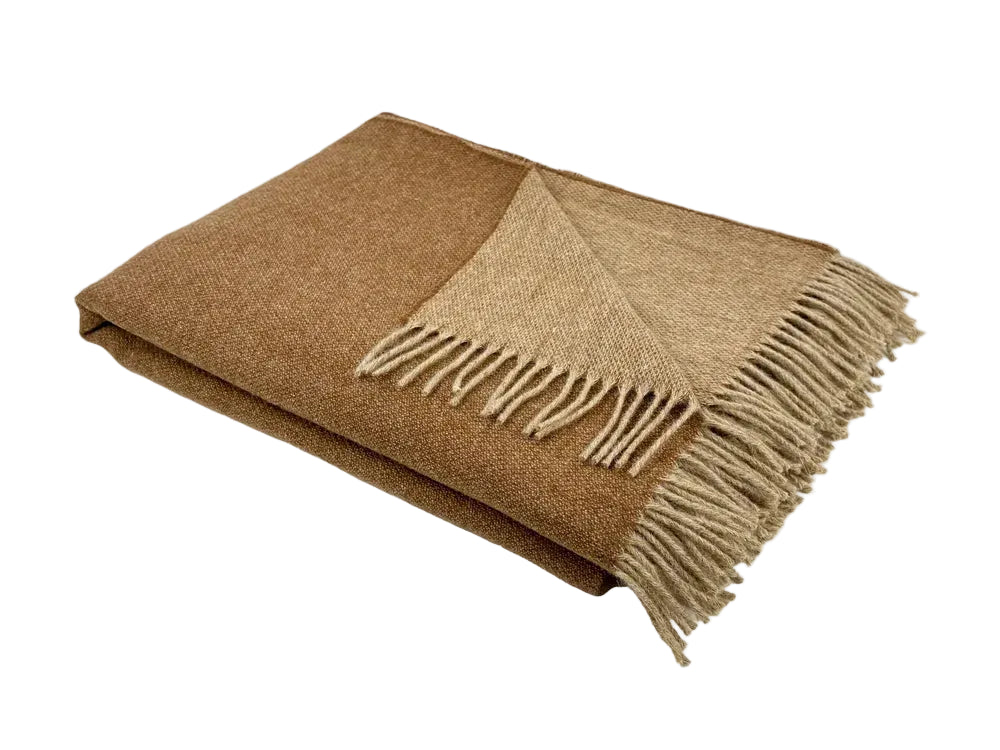 Chestnut Reversible Throw
