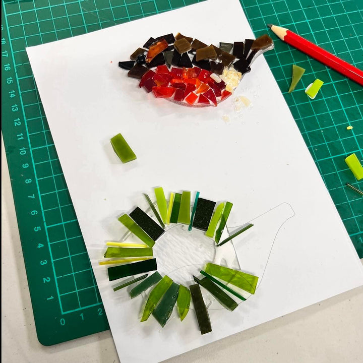 Fused Glass Christmas Decorations - 14th December, Afternoon Class with Natasha Duddy