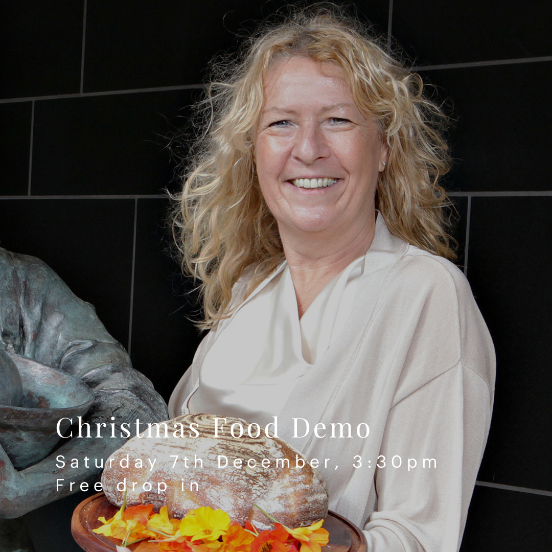 Christmas food demo with Chef Trudy Brolly