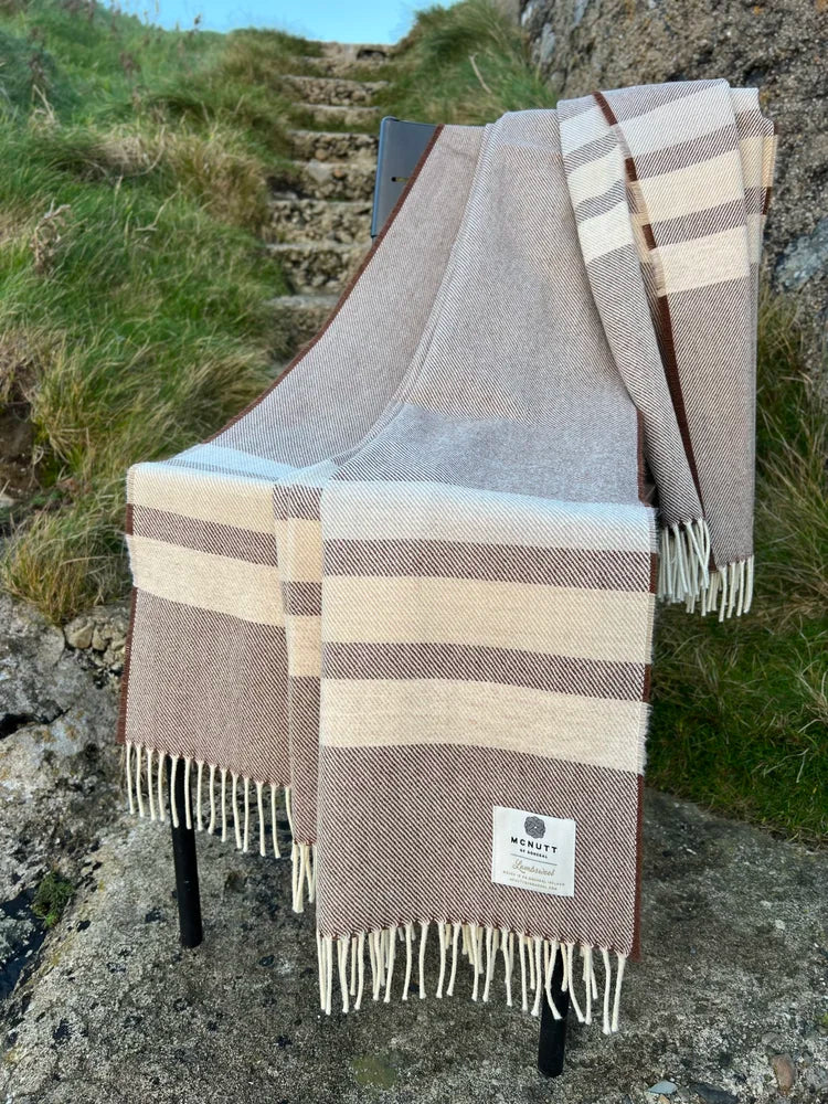 Supersoft Merino Lambswool Throw – Brew Brown