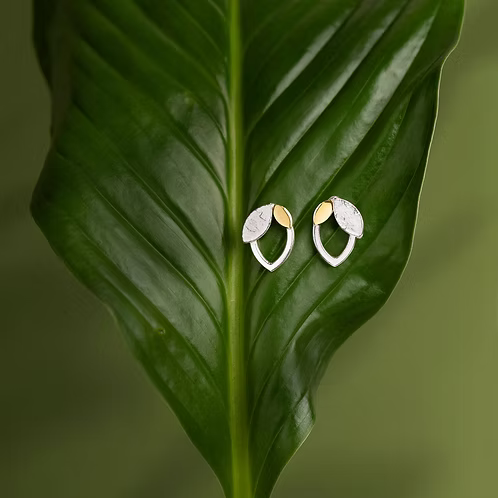 Crown of Laurel Small Earrings
